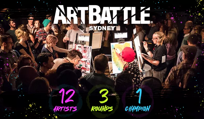 ART BATTLE - Sydney 7pm FRIDAY 21st March 